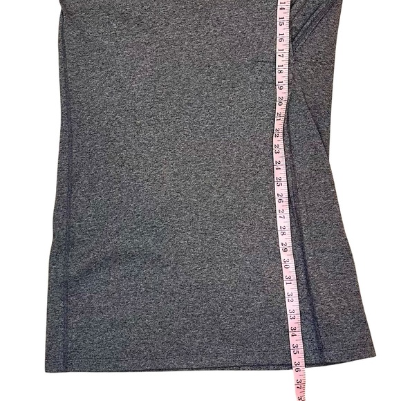 CAbi Heather Gray Side Ruched Mini Dress Size M - Picture 11 of 11